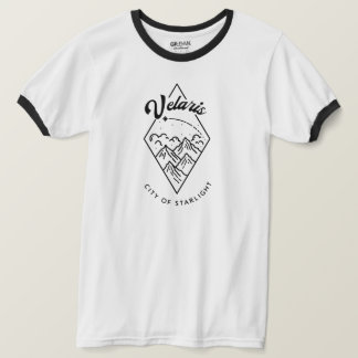 T-shirt Velaris Vintage Ringer Oversized
