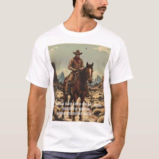 T-shirt Velho Oeste (Devant)