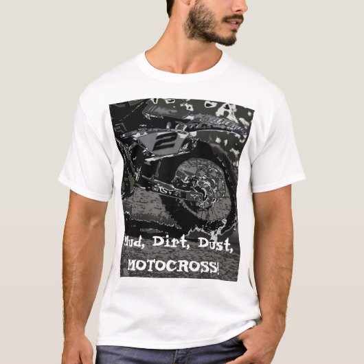 T-shirt Vélo à sec (noir et blanc) (Devant)
