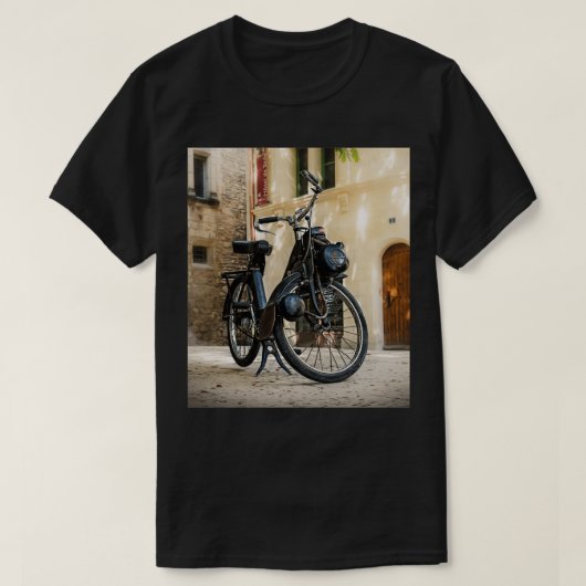 T-shirt Vélo avec moteur auxiliaire Solex (Design devant)