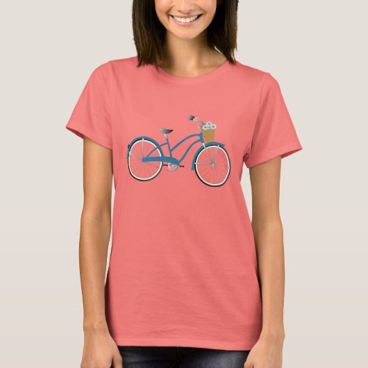 T-shirt Vélo bleu (Devant)