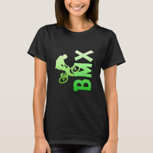 T-shirt Vélo BMX Stunts Bicyclette Moto Cross