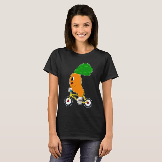 T-shirt Vélo Carotte (Devant entier)