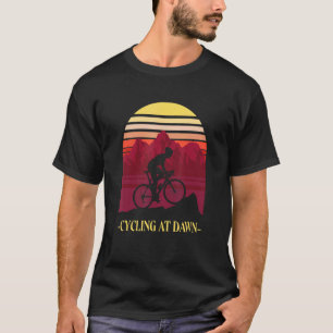 T-shirt Vélo cool À Dawn Bike Biker