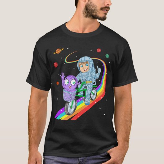 T-shirt Vélo d'astronaute (Devant)