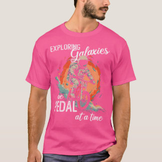 T-shirt Vélo d'astronaute cyclisme en descente VTT B