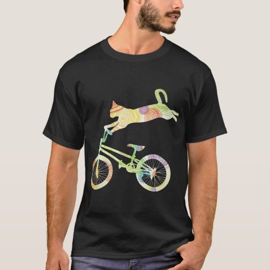 T-shirt Vélo de chat vélo Votre collection cadeaux (Devant)