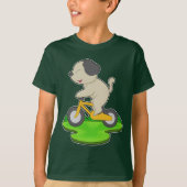 T-shirt Vélo de chien (Devant)