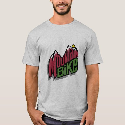 T-shirt Vélo de montagne (Devant)