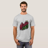 T-shirt Vélo de montagne (Devant entier)