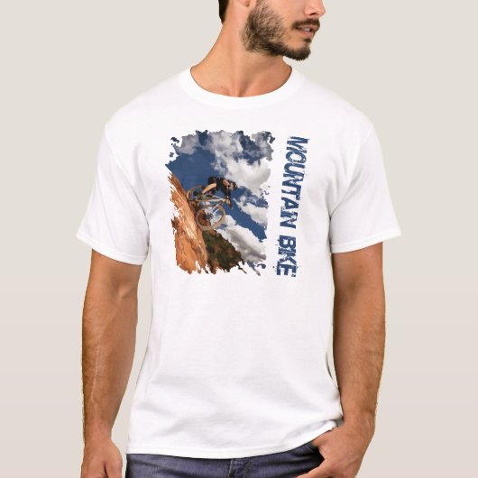 T-shirt Vélo de montagne (Devant)