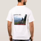 T-shirt vélo de montagne (Dos)