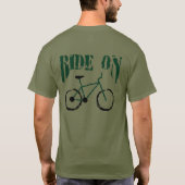 T-shirt Vélo de montagne (Dos)
