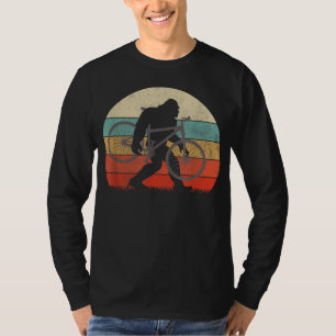 T-shirt Vélo de montagne Bigfoot Funny MTB Vélo Sas