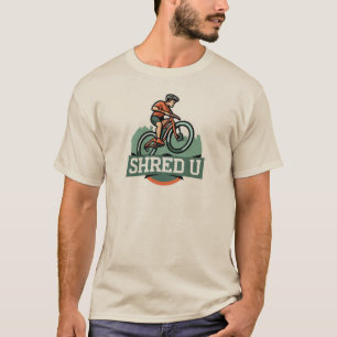 T-shirt Vélo de montagne de l'Université Shred
