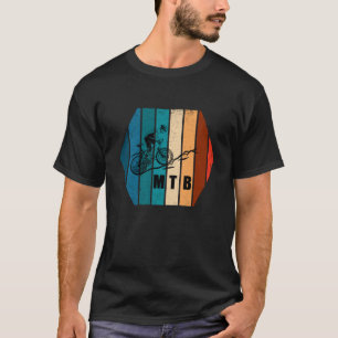 T-shirt Vélo de Montagne Vintage Downhill