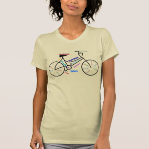 T-shirt Vélo de motivation, bicyclette, faisant un cycle,