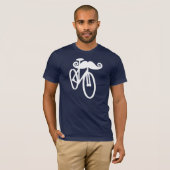 T-shirt Vélo de moustache (Devant entier)