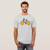 T-shirt Vélo de pizza (Devant entier)