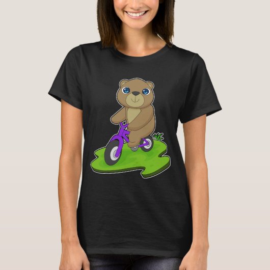 T-shirt Vélo d'ours (Devant)
