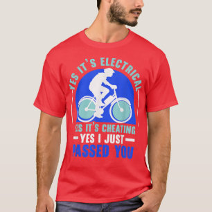 T-shirt Vélo électrique E-Vélo vélo vélo vélo vélo Lover v