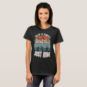 T-shirt Vélo et vélo 43 (Devant entier)