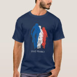 T-shirt Vélo France<br><div class="desc">Ride avec Fierté !</div>