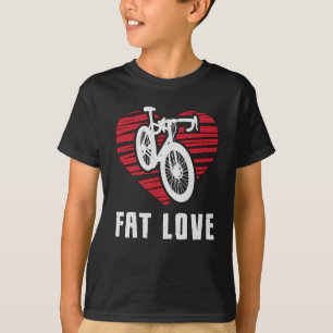 T-shirt Vélo gras Aimer Vélo Vélo VTT VTT VTT VTT VTT VTT