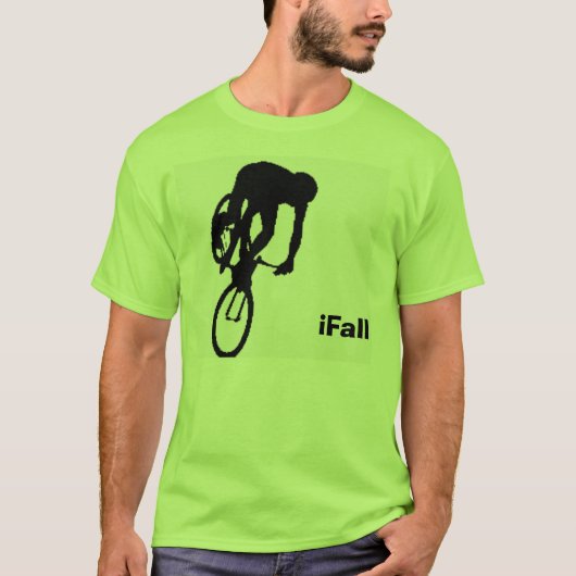 T-shirt vélo, iFall (Devant)