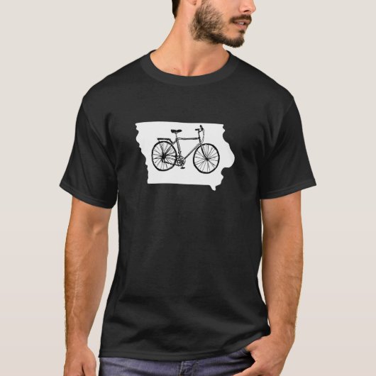 T-shirt Vélo Iowa Vélo (Devant)