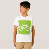 T-shirt Vélo - Martian Green (Devant entier)