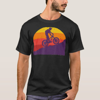 T-shirt Vélo Montagne cool Pour Hommes Femmes Cyclisme Vin