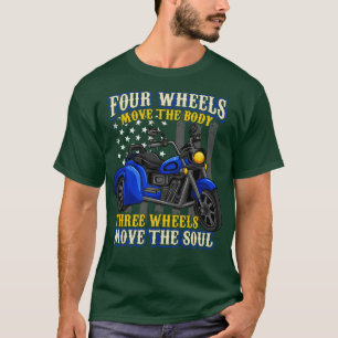 T-shirt Vélo moto Trike Trois Roues