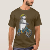 T-shirt Vélo Penguin (Devant)