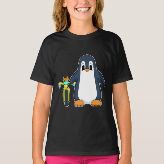 T-shirt Vélo Penguin (Devant)