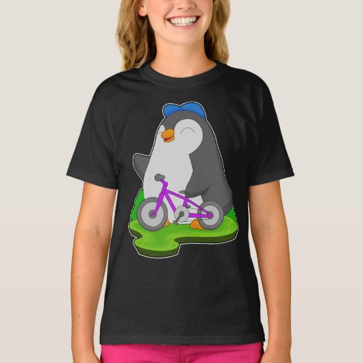 T-shirt Vélo Pingouin (Devant)