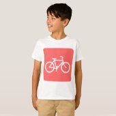T-shirt Vélo - Pink Tropical (Devant entier)