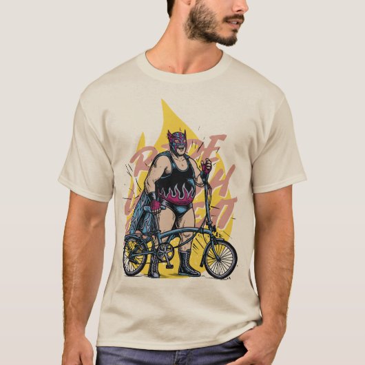 T-shirt Vélo pliant (Devant)