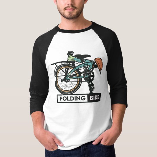 T-shirt Vélo pliant (Devant)