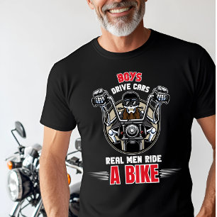 T-shirt Vélo pour Vélo pour les vrais hommes