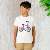 T-shirt Vélo rose