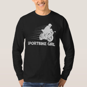 T-shirt Vélo Sportbike cool Pour Filles Enfants Motorcy Pr
