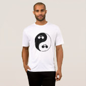 T-shirt vélo, symbole yin-yang (Devant entier)