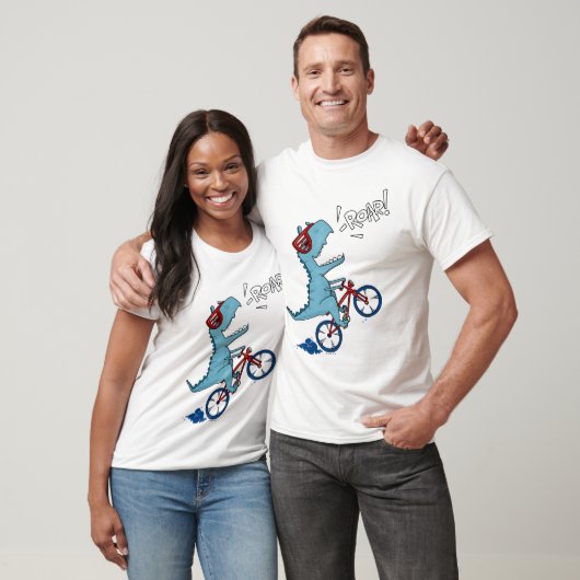 T-shirt Vélo T-Rex Roar (Unisexe)