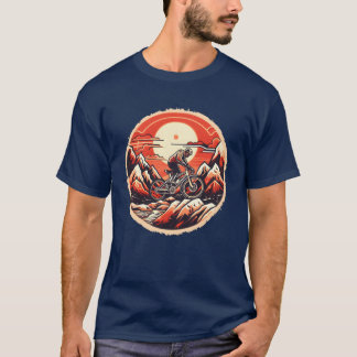 T-shirt Vélo tout terrain couleurs 90 ami