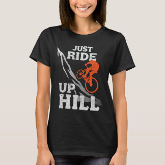 T-shirt Vélo tout terrain - Il suffit de rouler en VTT en 