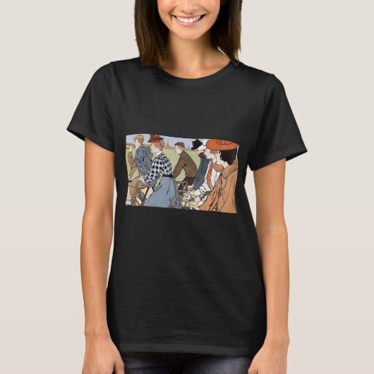 T-shirt Vélo, Vélos, Van Caspel (Devant)