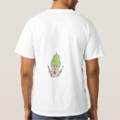 T-shirt Vélo vert de muscle (Dos)