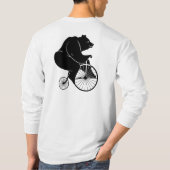 T-shirt Vélo Vintage À L'Ours (Dos)