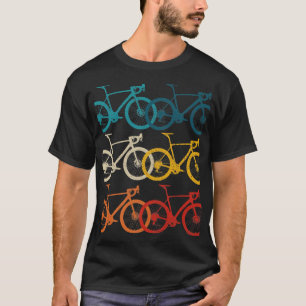 T-shirt Vélo vintage Cyclisme Route Vélo Course Vélo Cycli